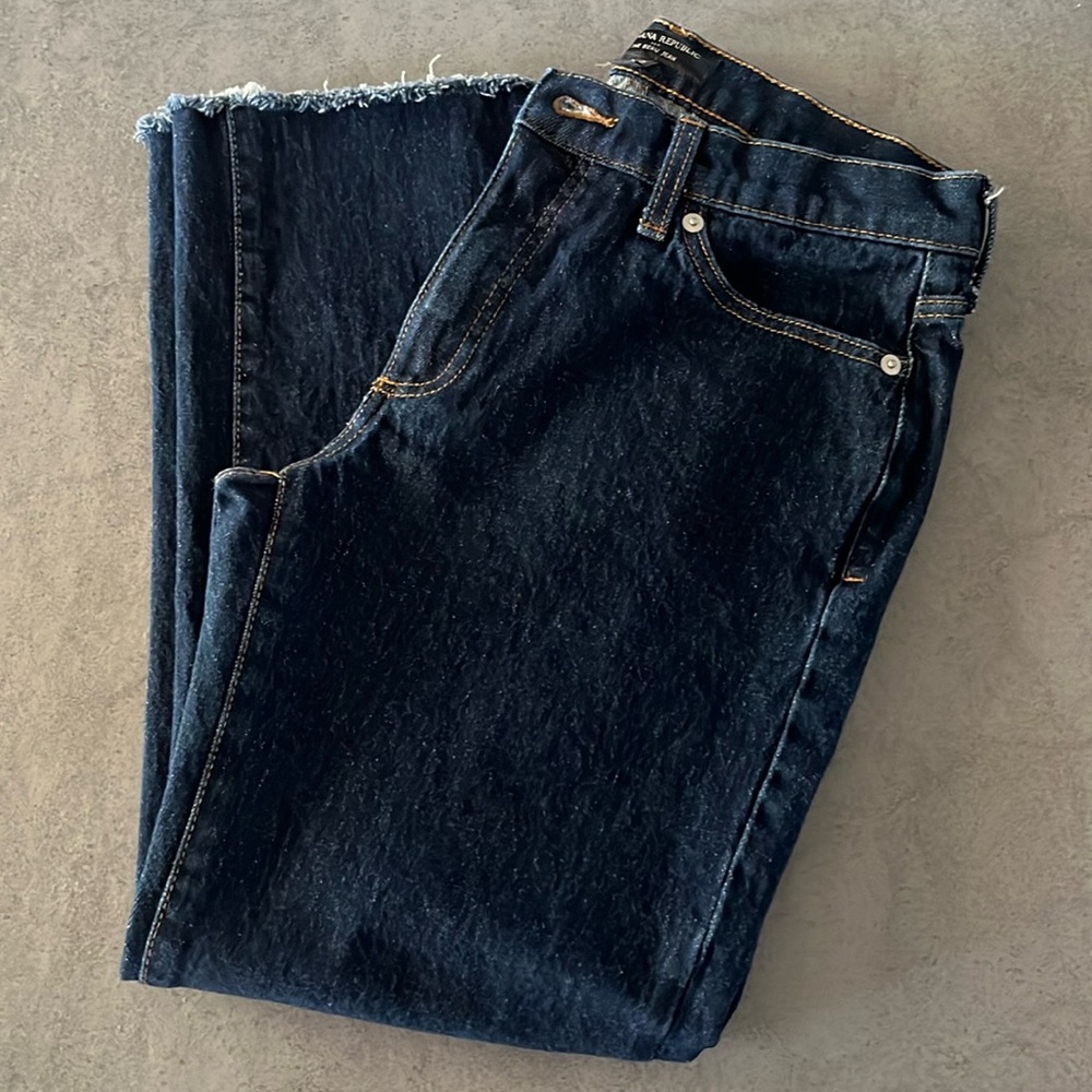 Banana Republic Factory Blue Straight Leg Jeans